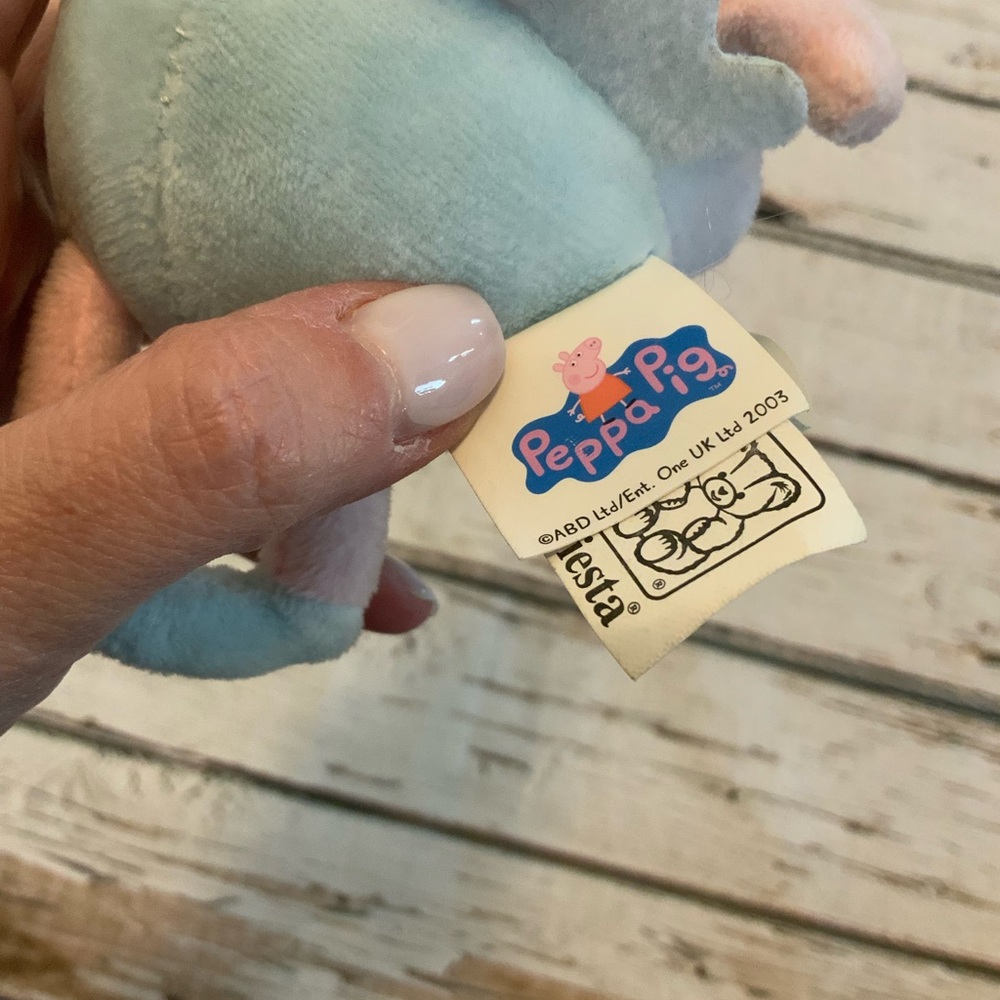 Rare 2003 Peppa Pig in Unicorn Costume Plush – Y2K Kidcore Aesthetic Vintage - Picture 4 of 4